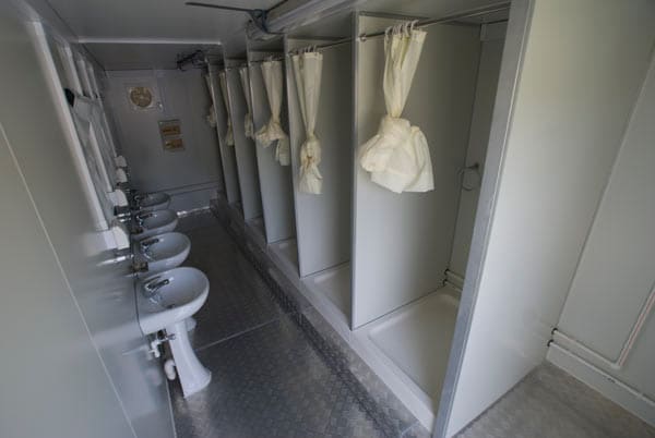 Mobile Shower Trailer California