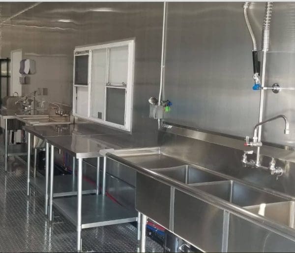 Dishwashing Trailer for Rent Temporary Mobile Kitchens Rental