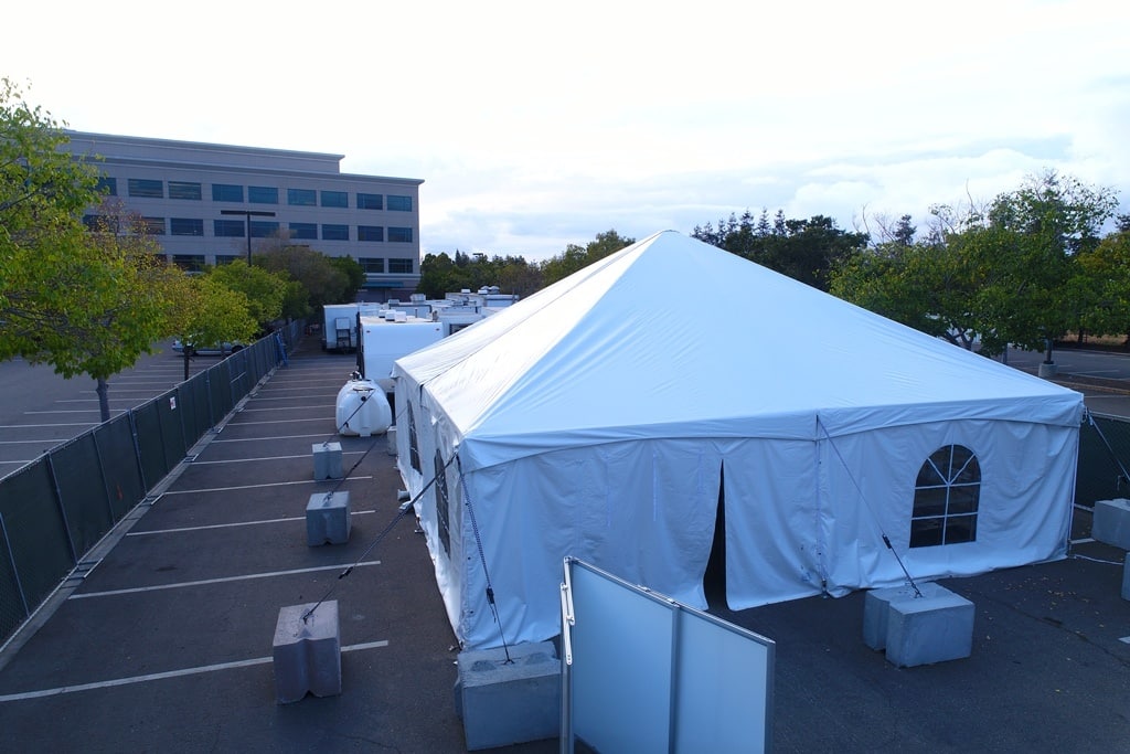 Tent Structures | Temporary Mobile Kitchens Rental | 24 Hours