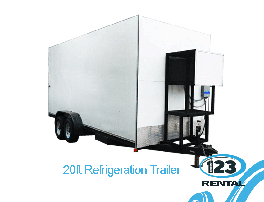 2 - 20ft Refrigerated Trailer
