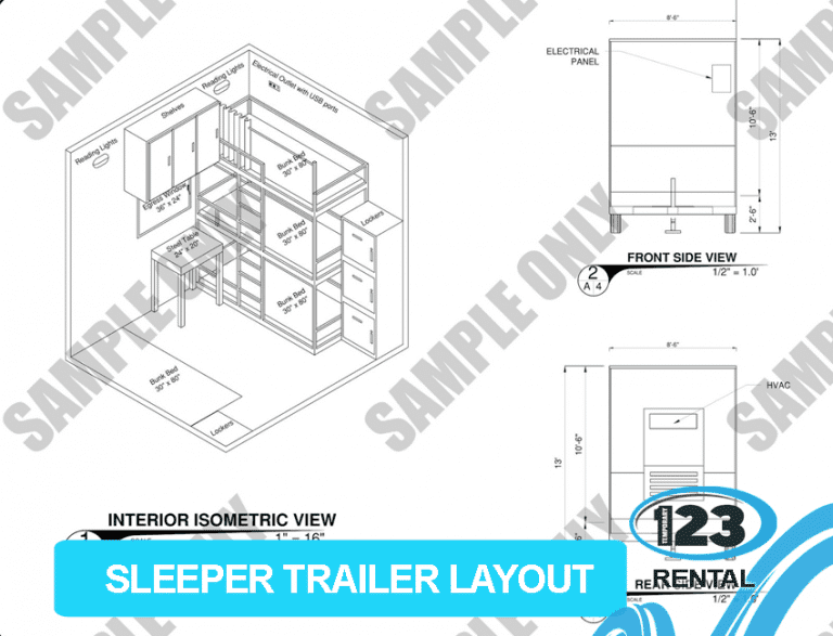 Sleeper or Bunkhouse Modules & Mobile Living Quarters