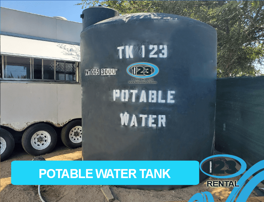 Potable Water Tanks for Rental