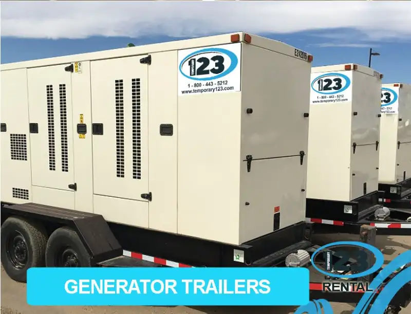 generator trailer rentals