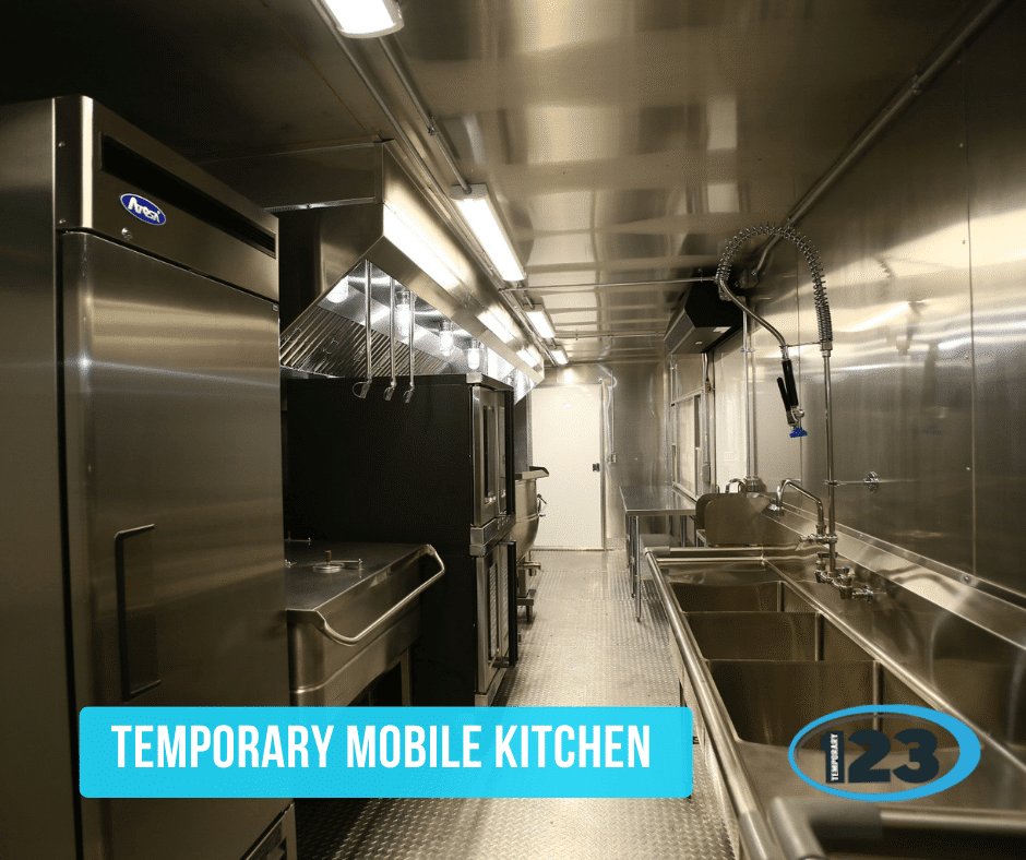 Temporary Mobile Kitchen-California