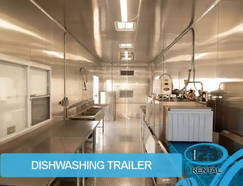 Dishwashing trailer