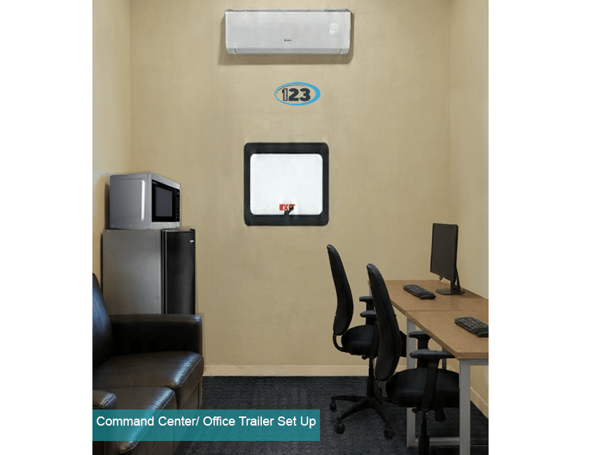Command Center or Office trailer Set up