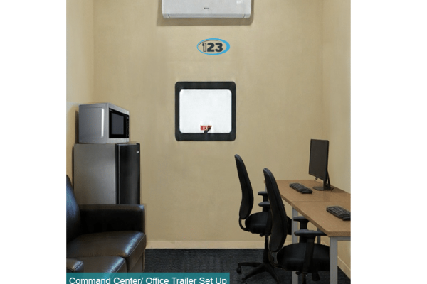 Command Center or Office trailer Set up